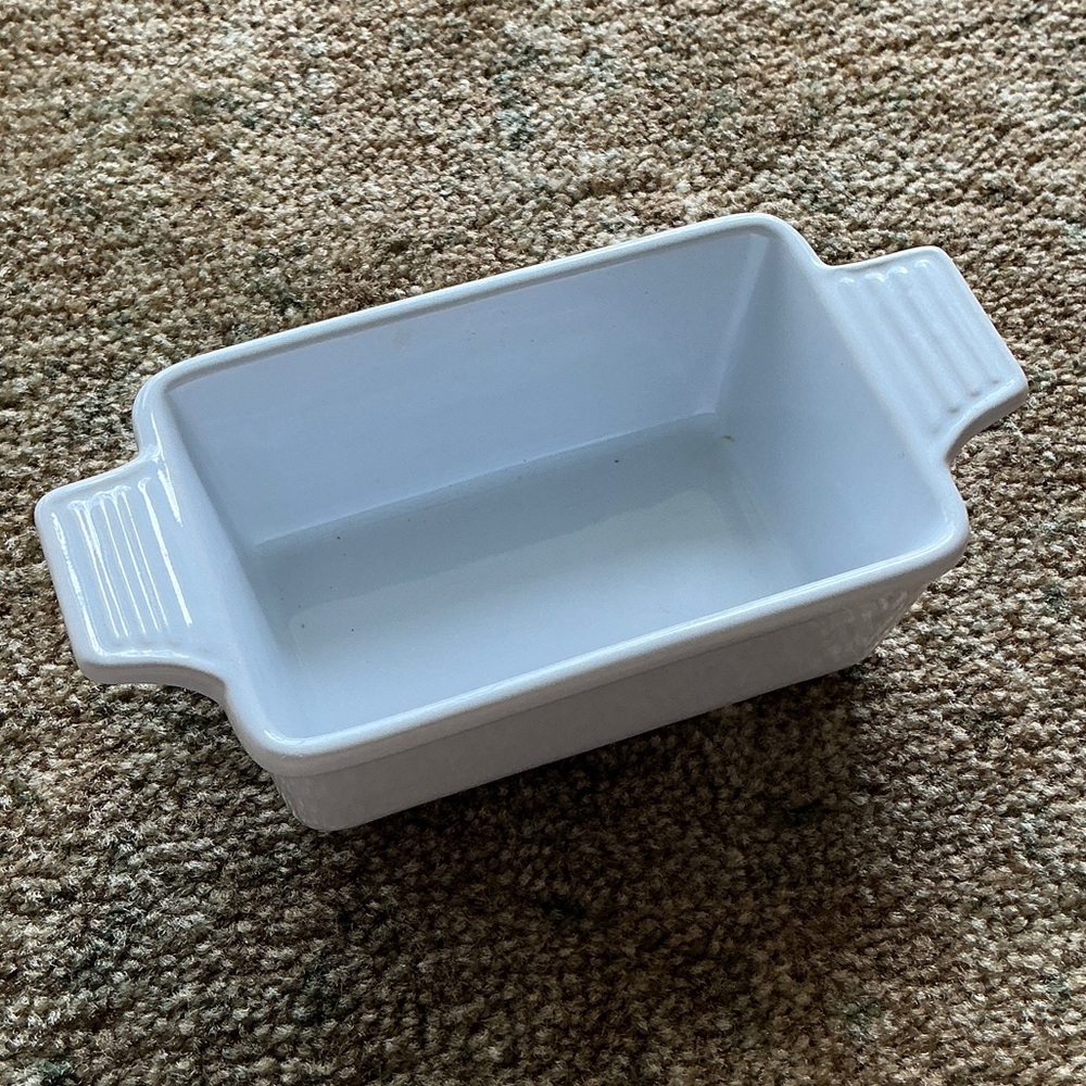 Croton White Rectangular Baking Dish - Picture 3 of 3
